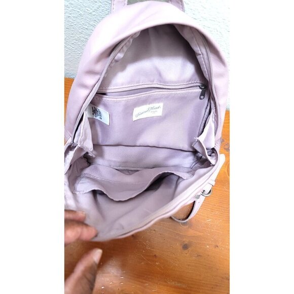 Universal Thread Mauve Backpack Faux Leather Adjustable Straps Multiple Compartm - Picture 4 of 10